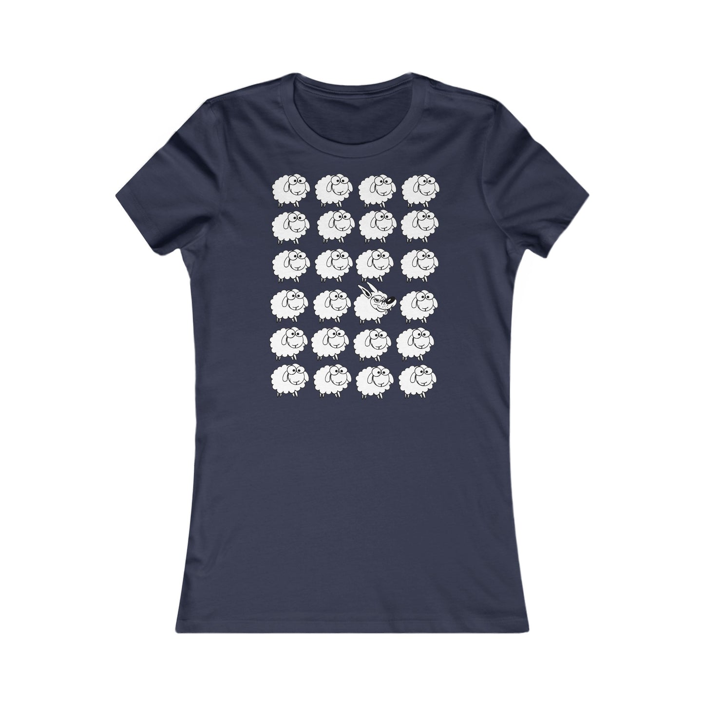 Sheeping Wolf Women's Favorite Tee