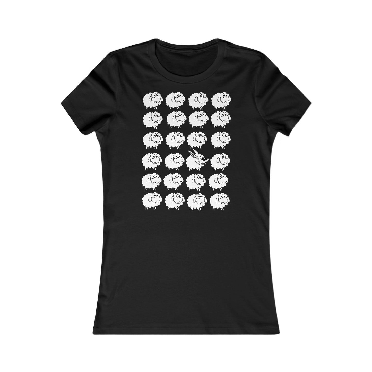 Sheeping Wolf Women's Favorite Tee