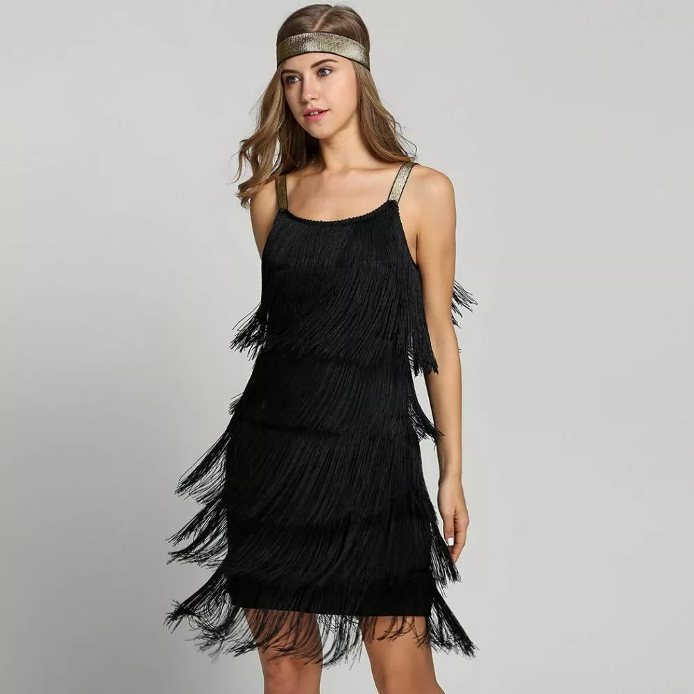 Gatsby Chic: Vintage 1920s Flapper Dress for Iconic Party Style